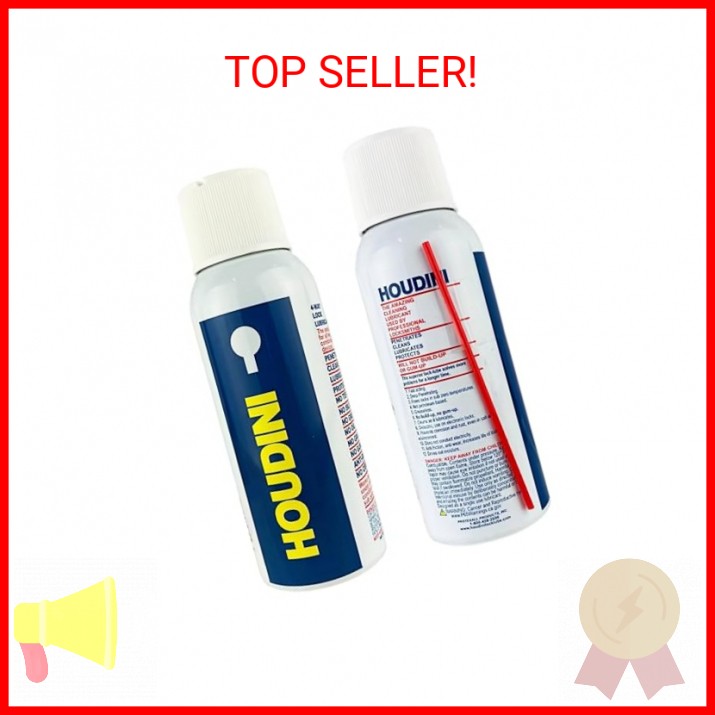 Houdini 2.5 Lock & General Purpose Cleaner Lubricant