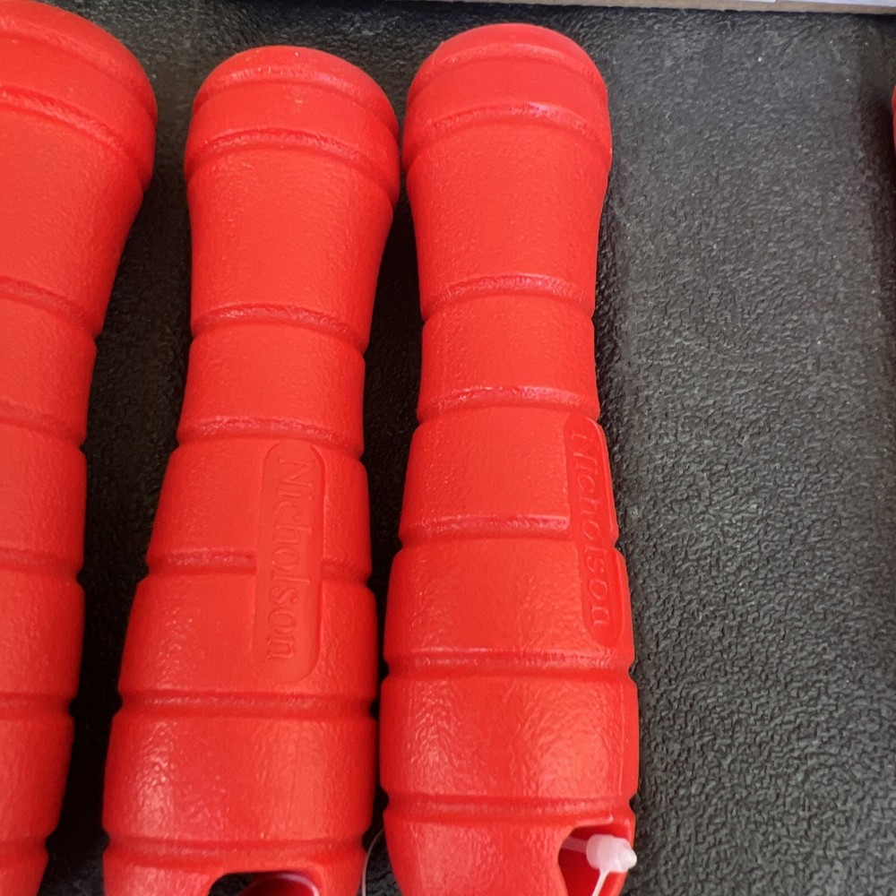 Nicholson 21514 HANDLEPH6RED PLASTICW/THREADED INSERT