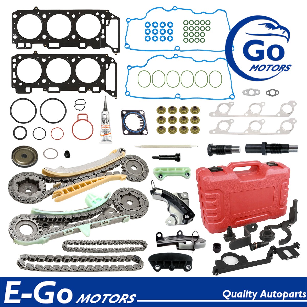Timing Chain Kit Head Gasket Tool Fit Ford Explorer Sport Trac Mazda B4000 4.0L