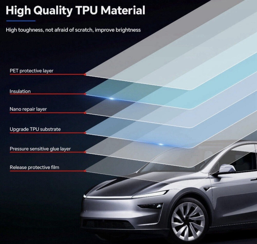 3M PPF Full Front PreCut Kit For Tesla Model Y Juniper 2025 | Paint Protection