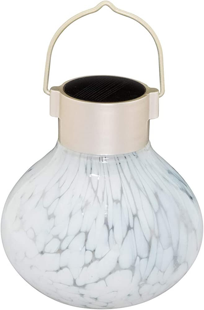 Allsop Solar Glass Tea Lantern