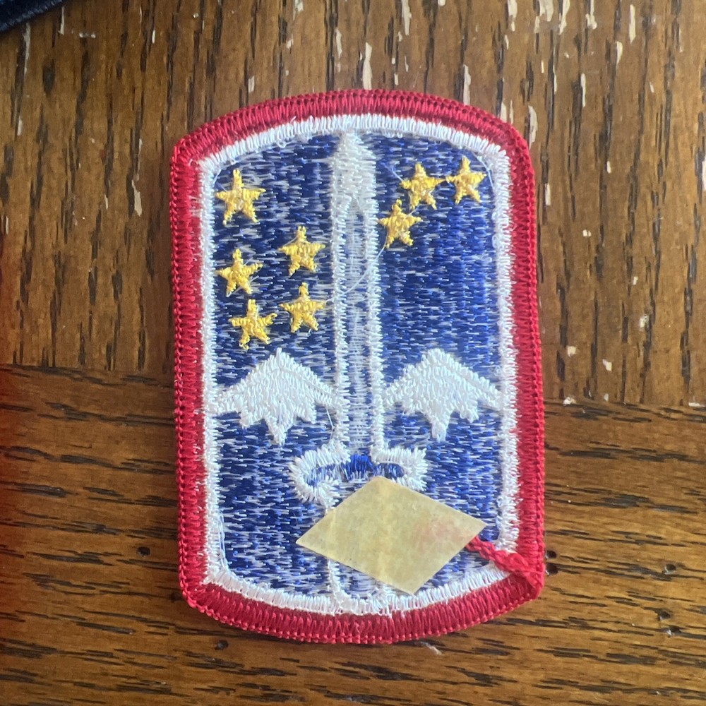172nd INFANTRY BRIGADE PATCH FULL COLOR NOS