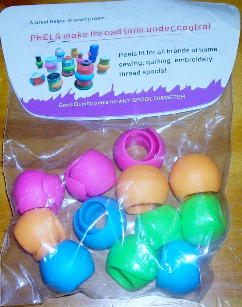 12 PACK UNIVERSAL THREAD SPOOL HUGGERS PEELS