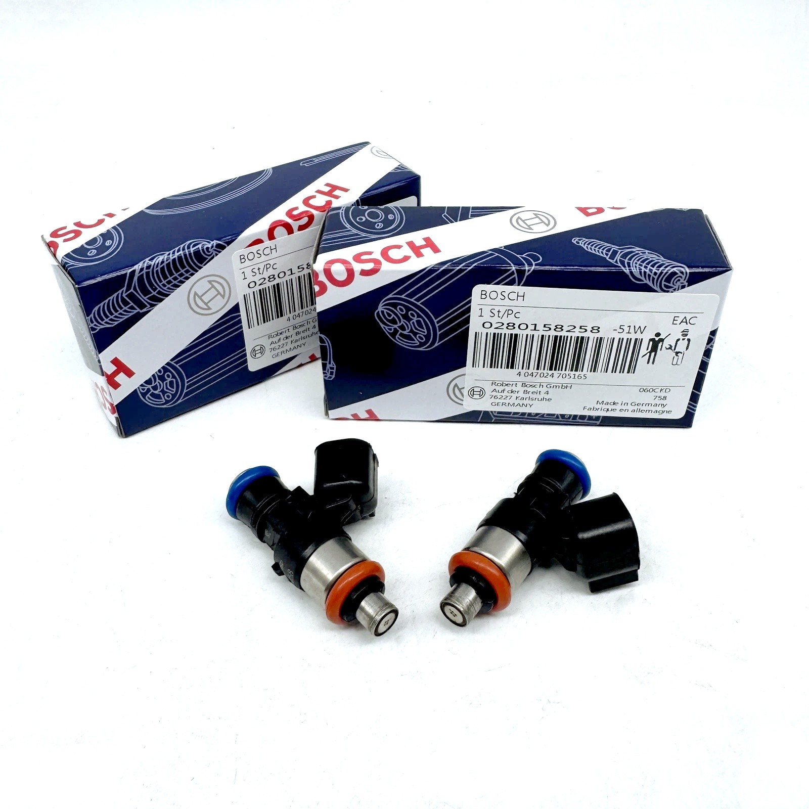 2X Genuine OEM Bosch Upgrade Fuel Injector For 2011-2021 Polaris 2521068