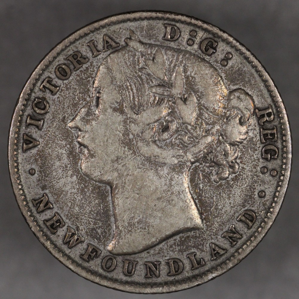 1894 Newfoundland Silver 20 Cents