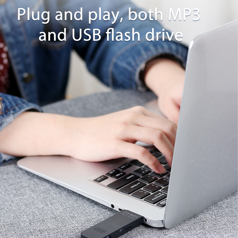 MP3 Player 8GB Memory 64GB Expandable USB Flash Drive Type Support OTG HiFi