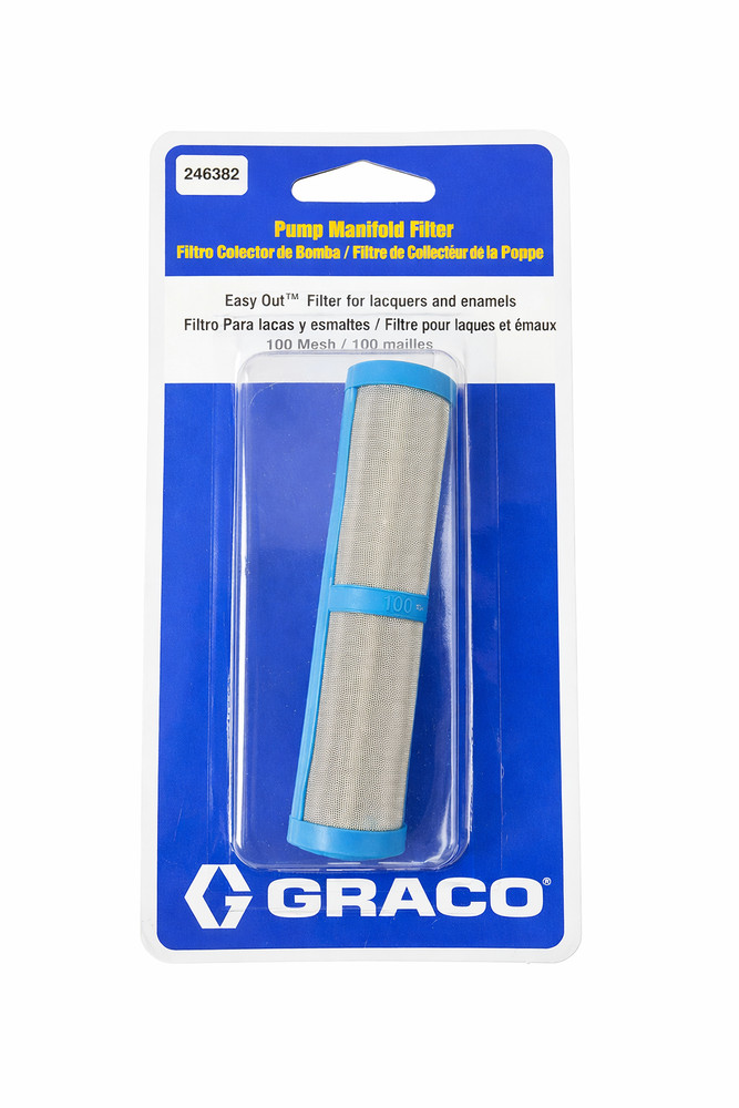 Easy Out Pump Manifold Filter, Short, 100 mesh