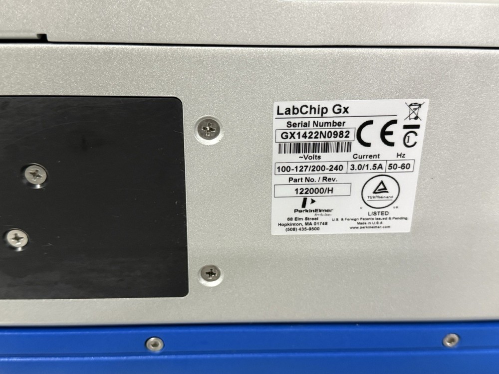 Caliper LabChip GX DNA/RNA Analyzer – USB Recognized, Powers On, Tray Working