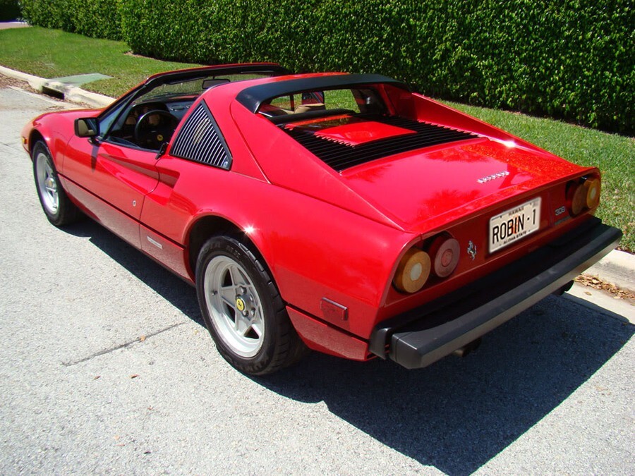 Magnum PI | Ferarri | Tom Selleck | ROBIN-1 | STAMPED Replica Prop License Plate