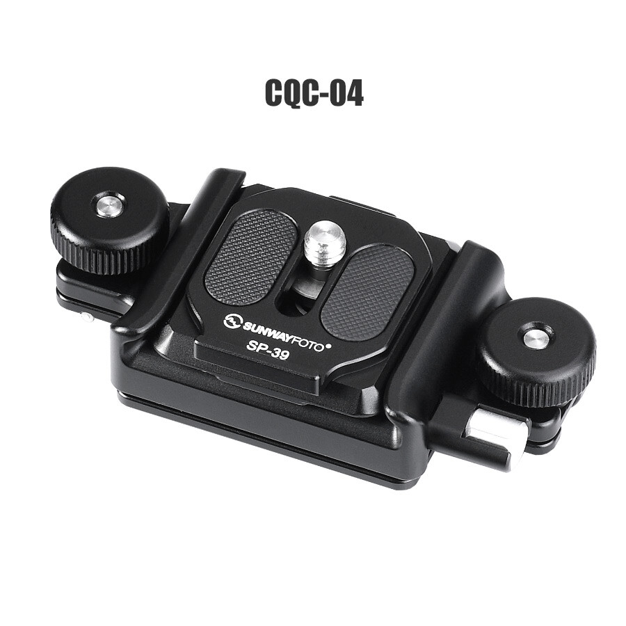 SUNWAYFOTO Camera Clip with Arca Swiss Plate Camera Quick Release System DSLR