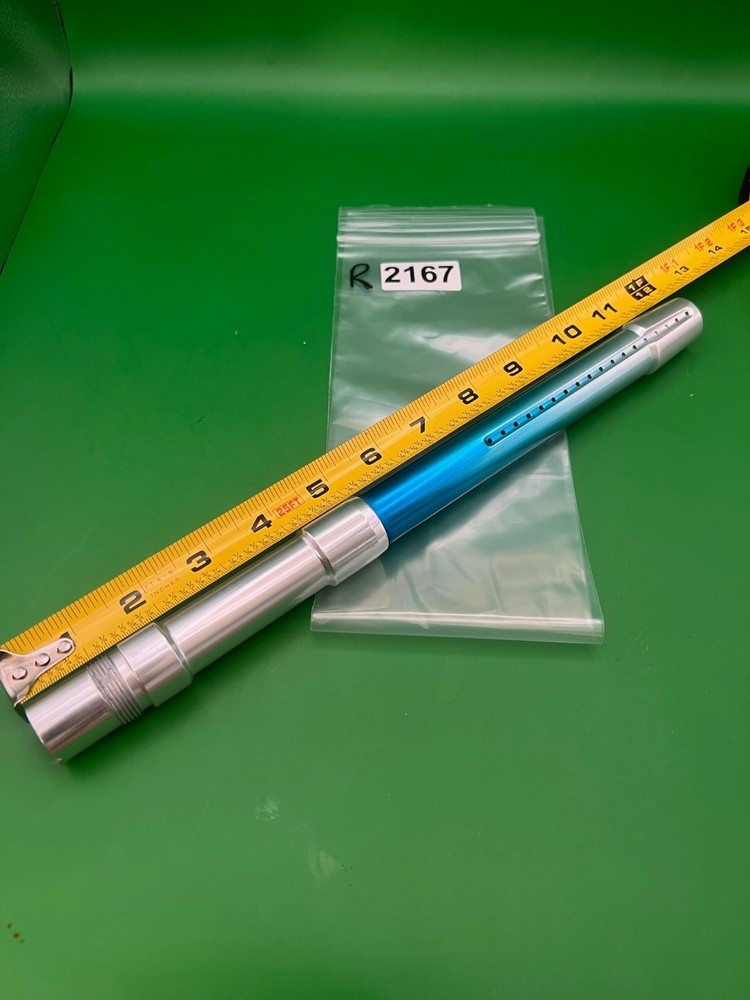 Bob Long OG Autococker Threaded Barrel Silver & - Blue