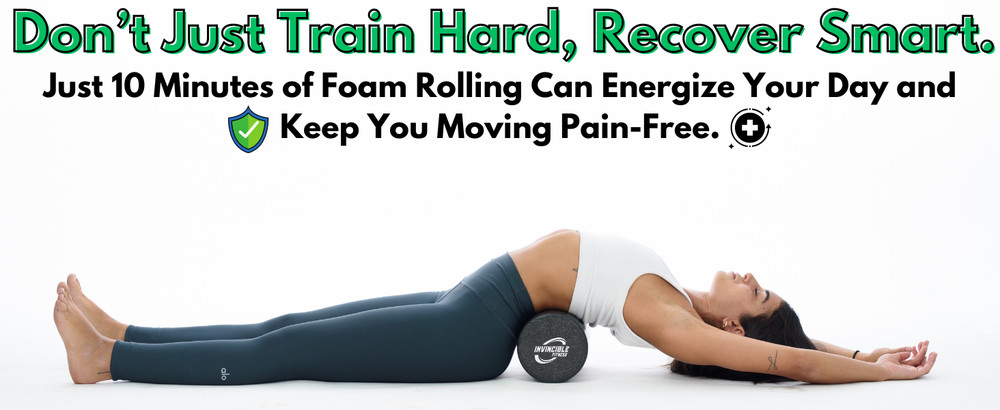 Invincible Fitn 17'' EPP Fo Roller for Deep Tissue Massa – Enhance