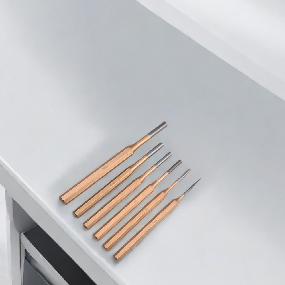 Professional Grade Cylindrical Chisel Set for Accurate Puncturing 38mm