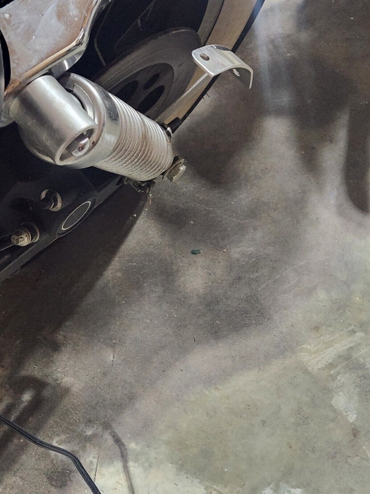 Curved License Plate Relocation Bracket for HARLEY DAVIDSON SPORTSTER All Years