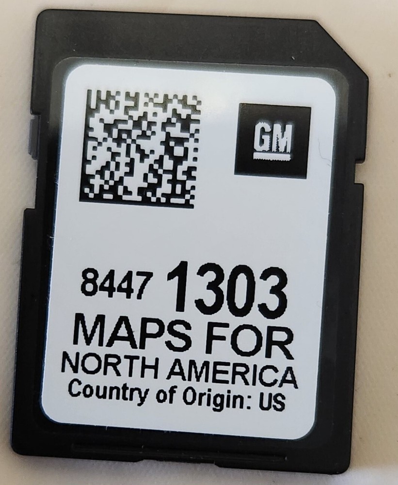 New Navigation Map For North America SD Card