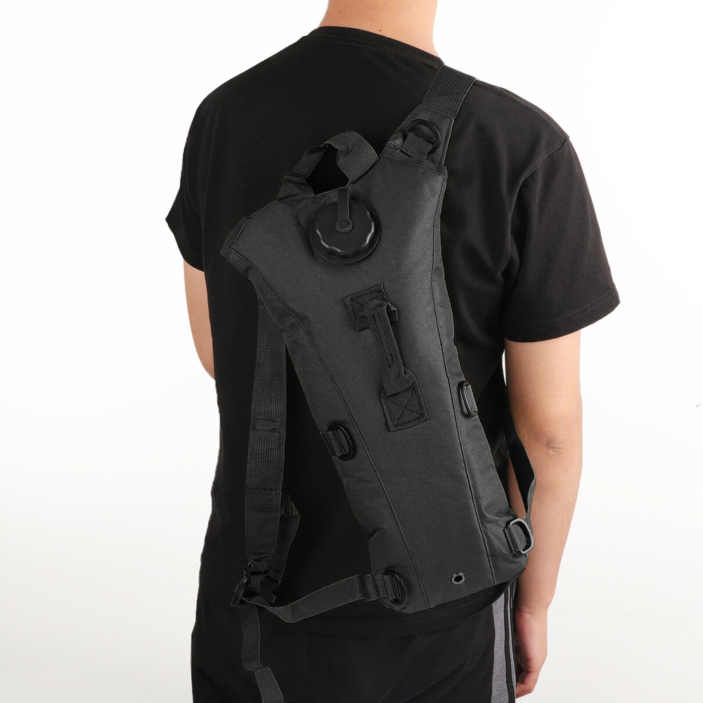 3L Water Bladder Hydration Backpack Hiking Camping Bag Tactical Molle Daypack