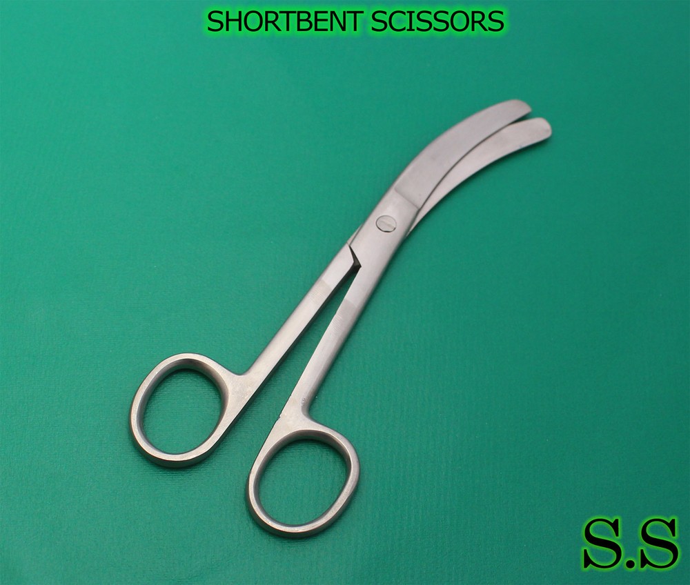 3 SHORTBENT Scissors Surgical & Veterinary Instruments