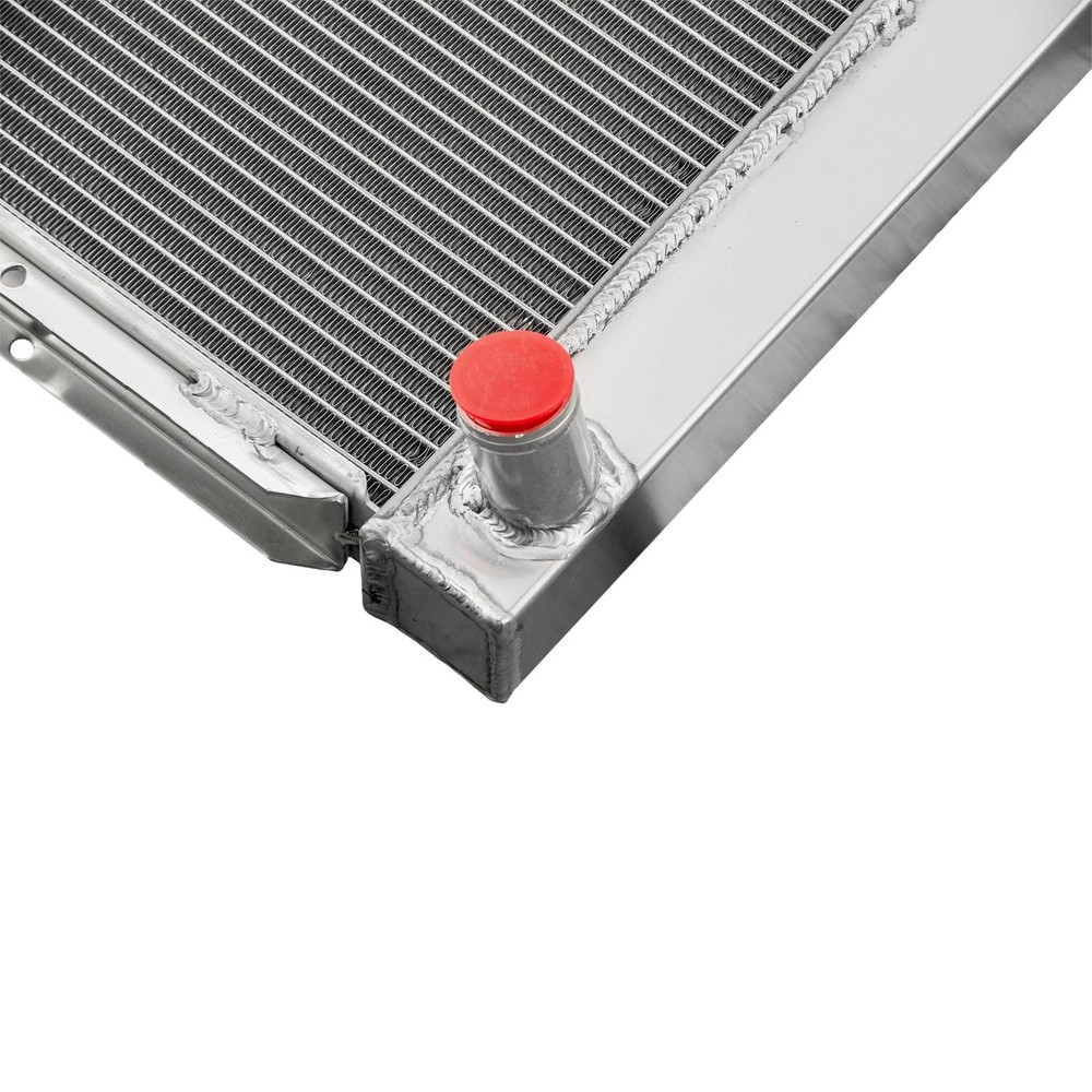 2 行铝制散热器 31x19 适用于 SBC 350 双通道交叉流量