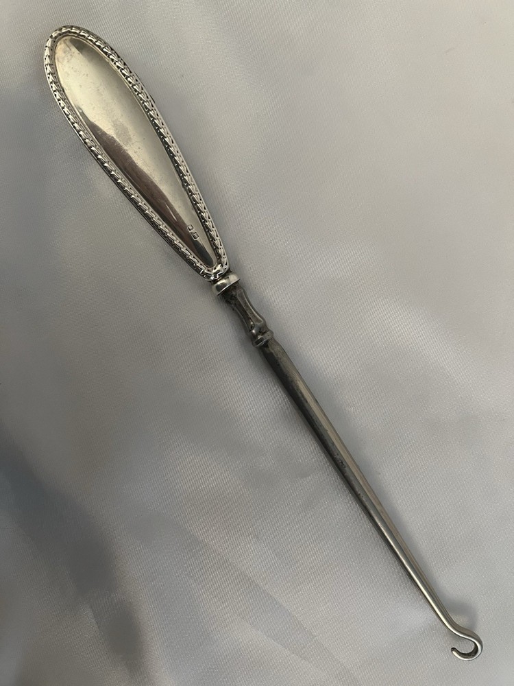 Samuel Boyce & Son Late Victorian Boot Lace Hook 925 Handle