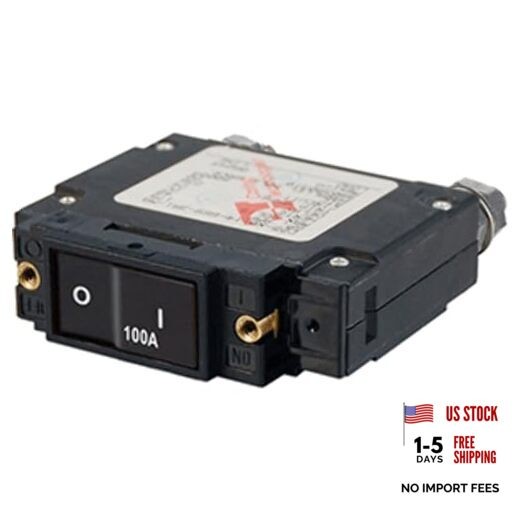 C-Series Single Pole Rocker Circuit Breakers 100A
