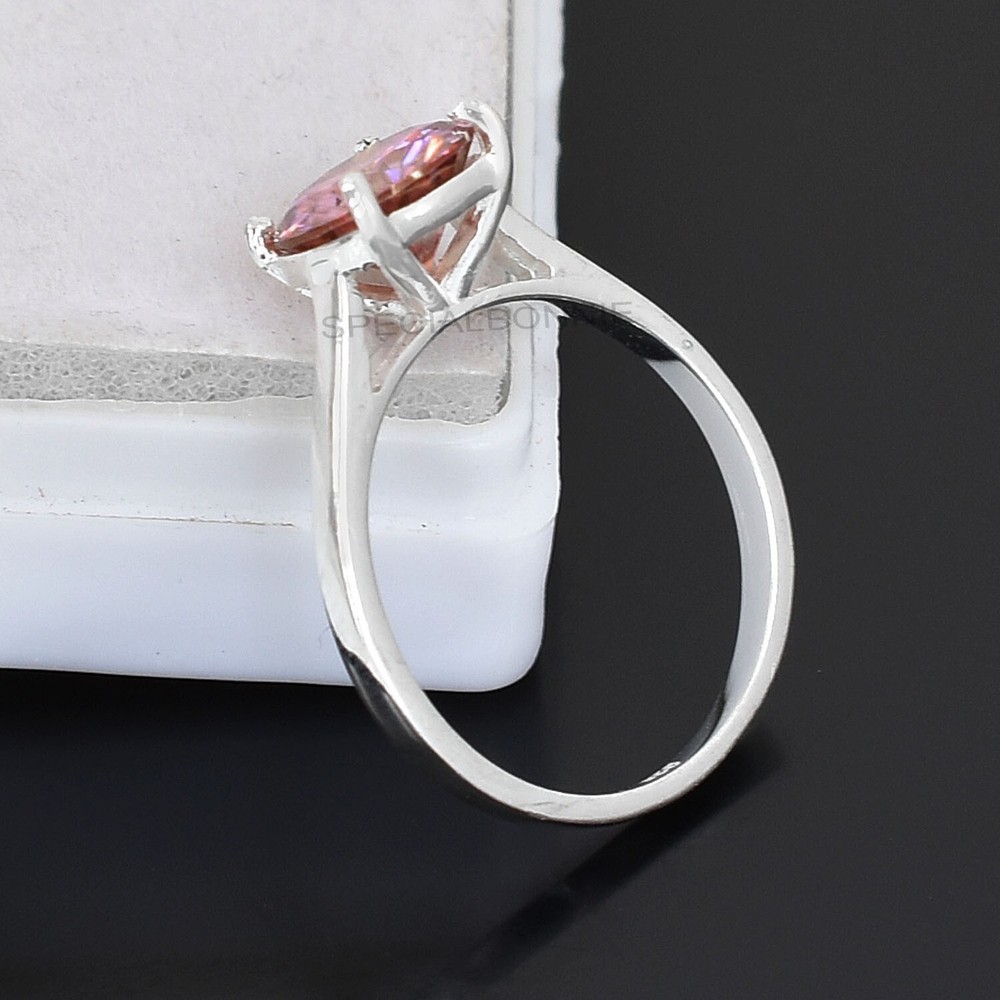 Certified 1.70 Ct Pink Diamond Designer Ring !