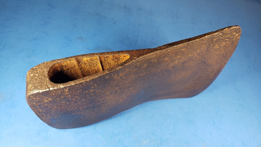 Axe Head Single Bit Unmarked 3 pounds 8.2 ounces