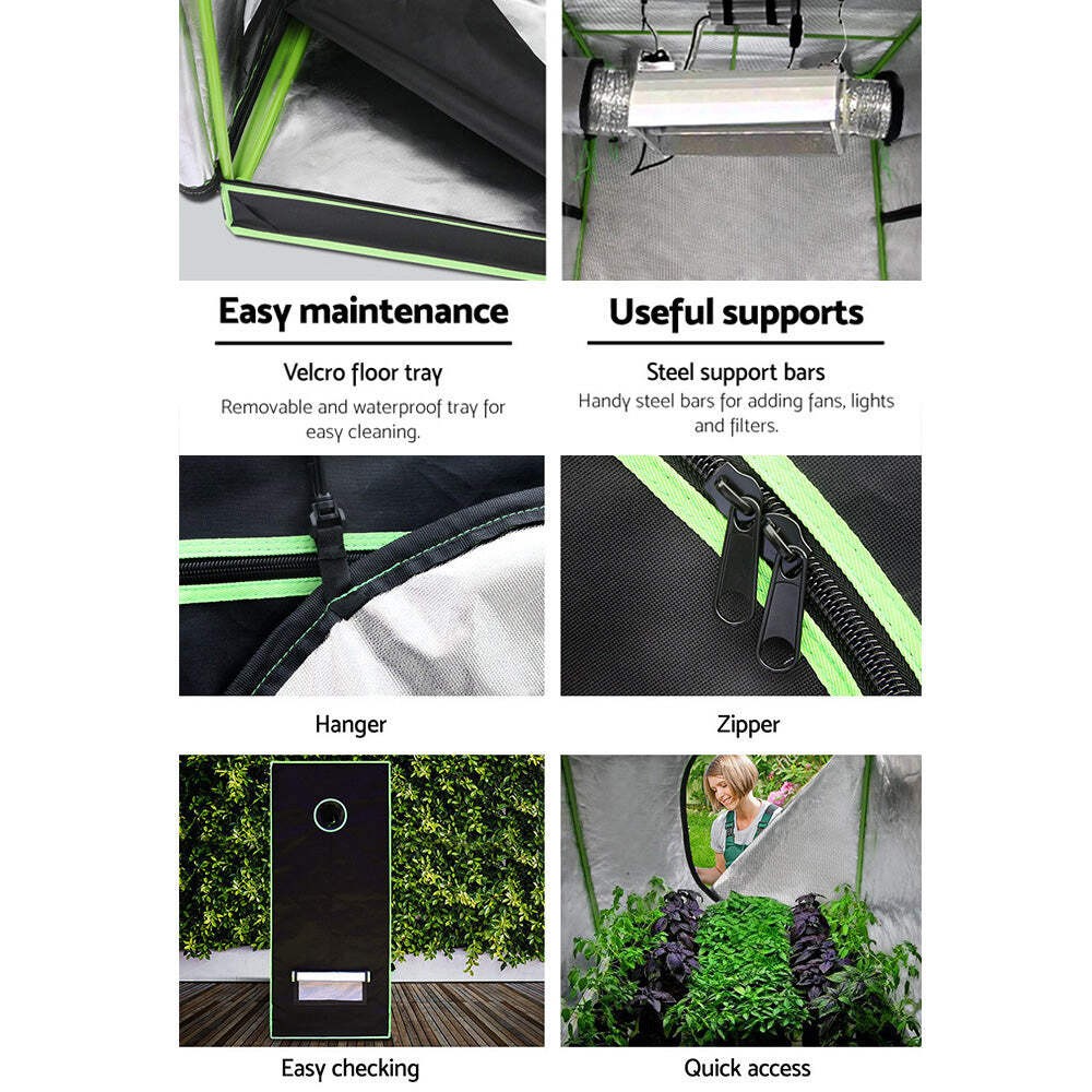 NNEDSZ 120cm Hydroponic Grow Tent