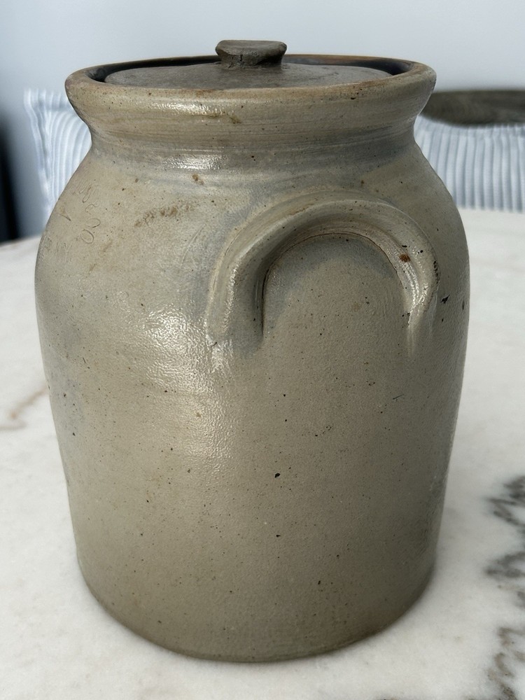 Stoneware crock by Burger Bro’s & Co., Rochester NY