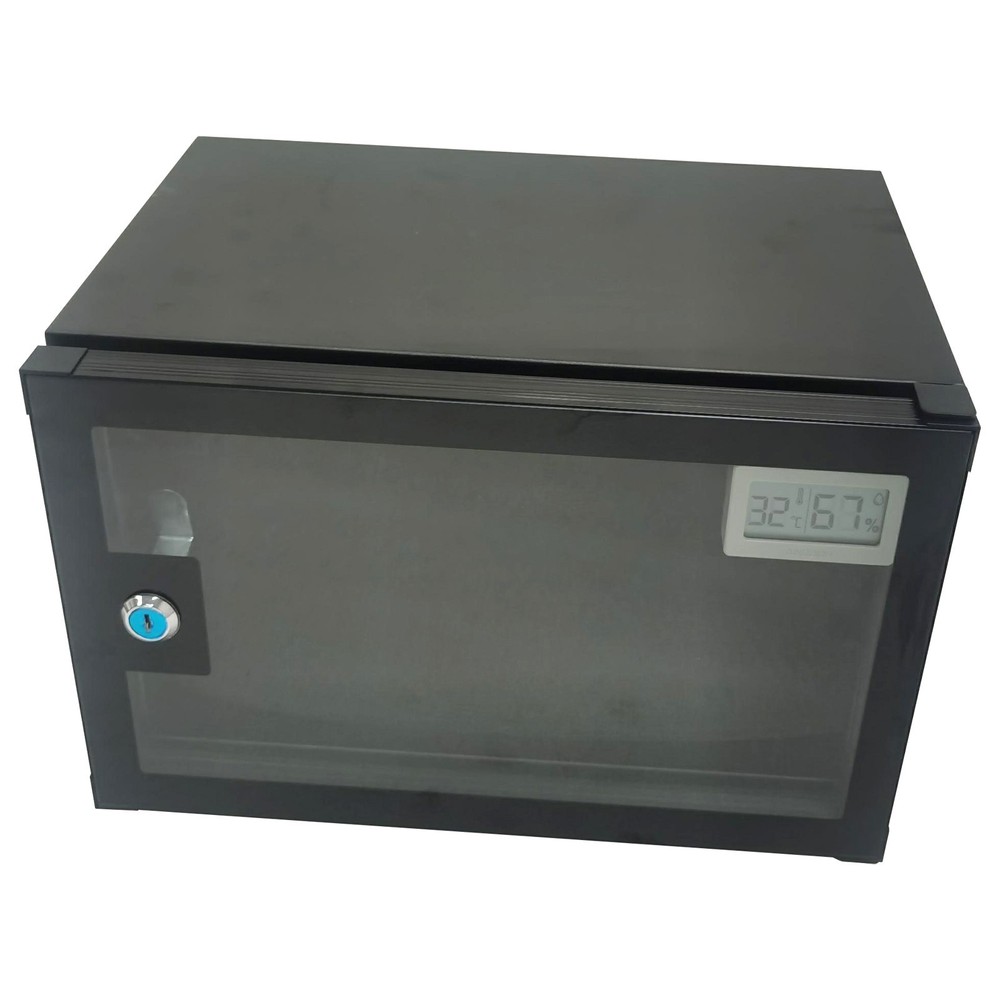 18L Electronic Dehumidifying Dry Cabinet 110V Digital Display CAMERA Storage Box