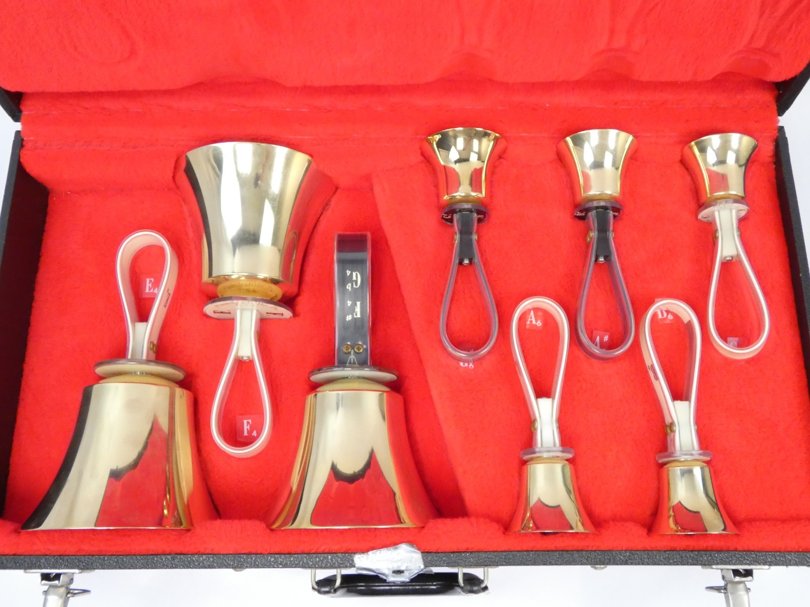 Malmark 3 Octave Handbell Set C4–C7 w Cases (Plus 10 Duplicate Bells)