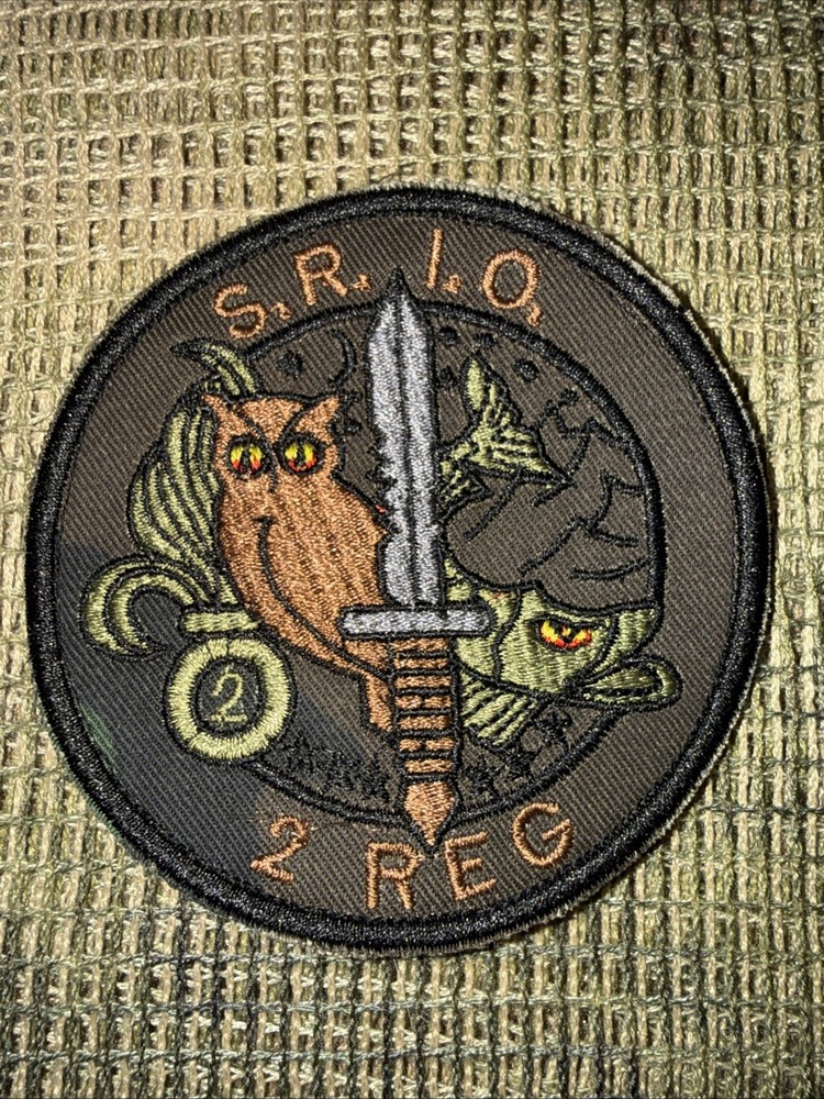 French Foreign Legion Special Operations SRIO 2 Reg Patch