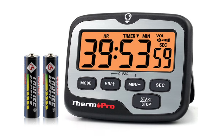 ThermoPro TM01 Digital Timer Kitchen Countdown Stopwatch Loud Alarm Magnetic
