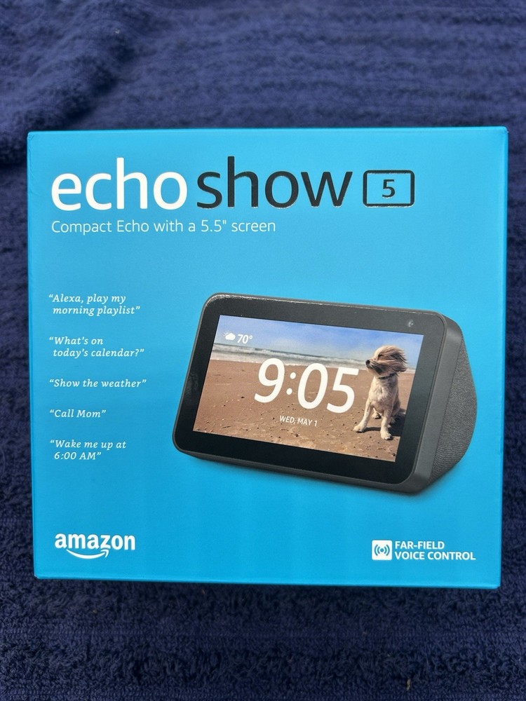 AMAZON ALEXA ECHO SHOW 5 NEW IN BOX