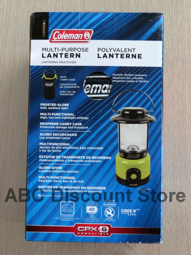 Coleman Multi-Purpose Lantern with Carrying Case | NEW OLD STOCK