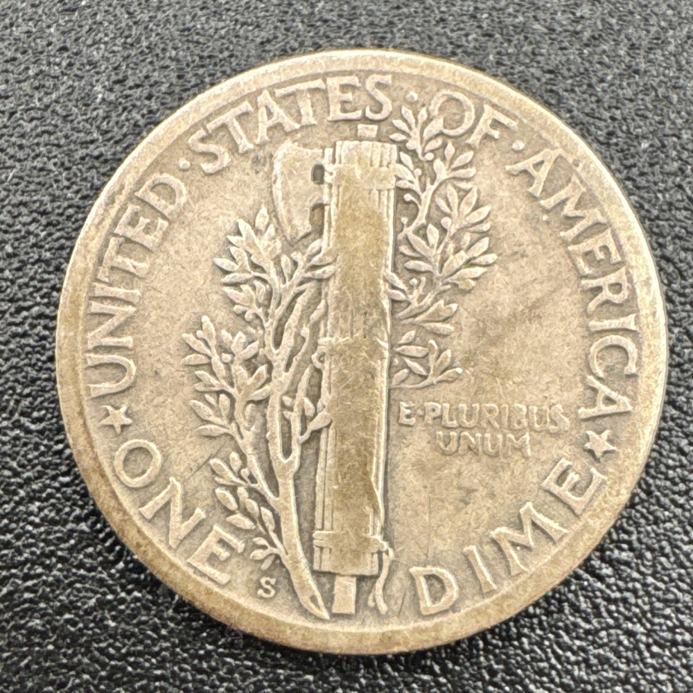 1927 S Mercury Dime