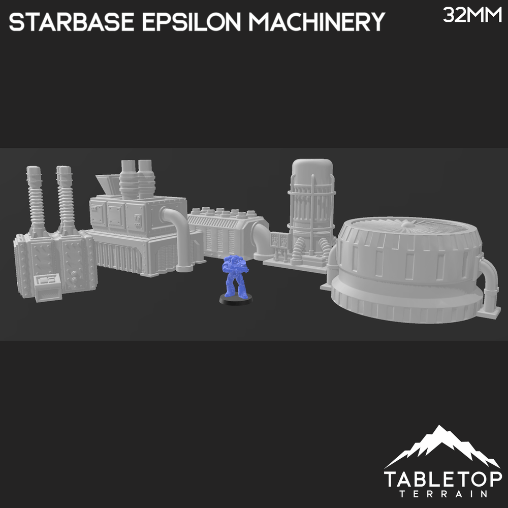 Starbase Epsilon Machinery - Grimdark Gothic Wargaming Tabletop