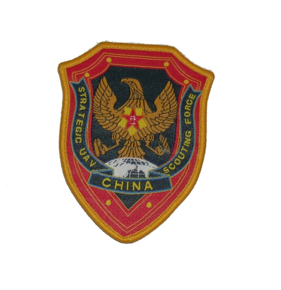 Chinese Strategic UAV Scouting Force sleeve patch
