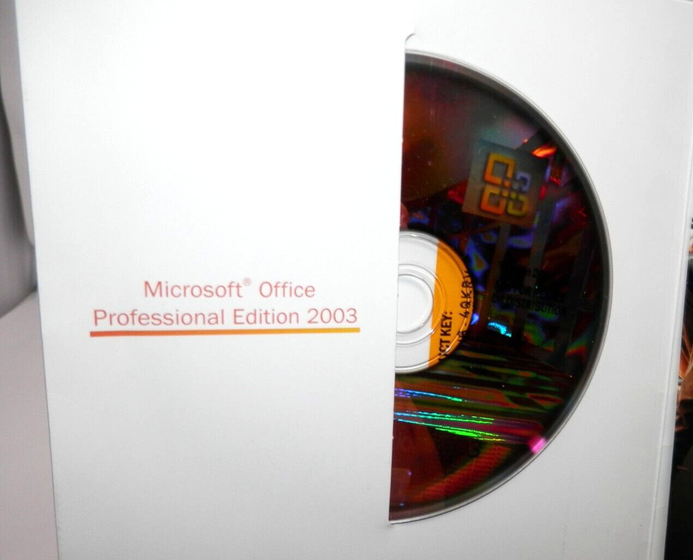 Microsoft Office Professional & One Note 2003 With Keys Word Excel PowerPoint