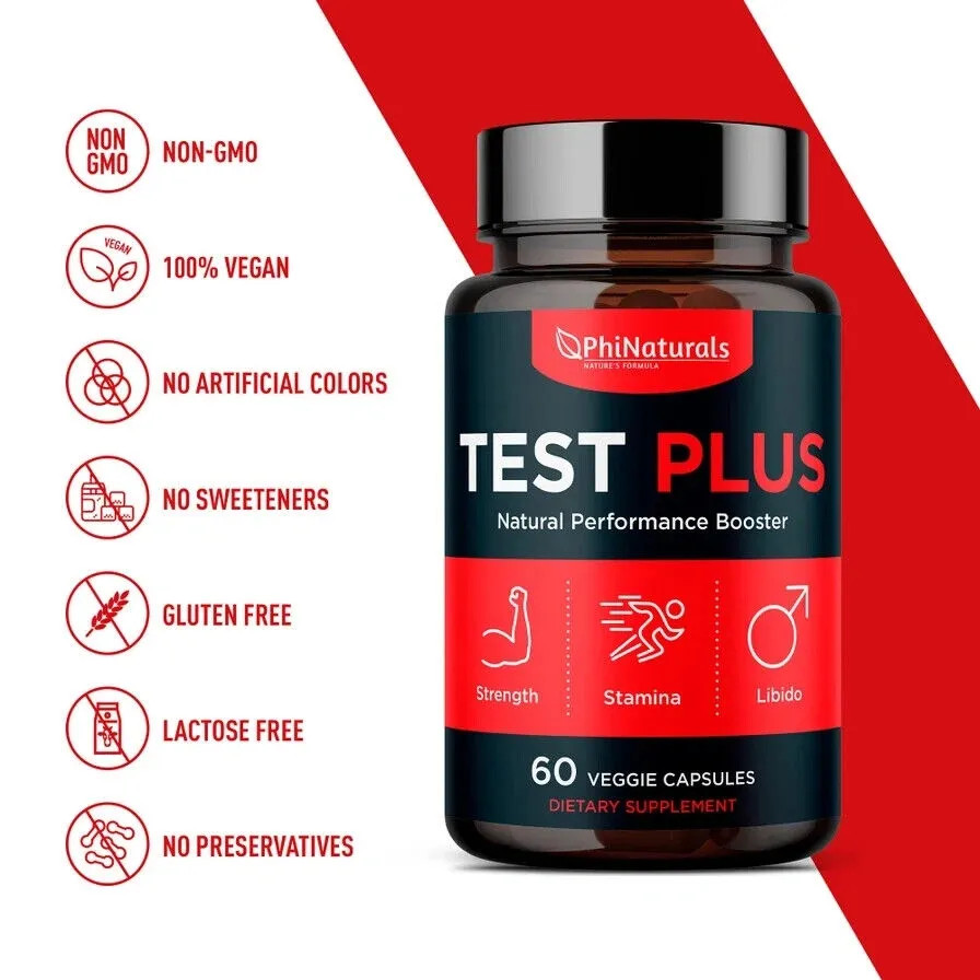 PhiNaturals TestPlus: Strength, Stamina, Libido