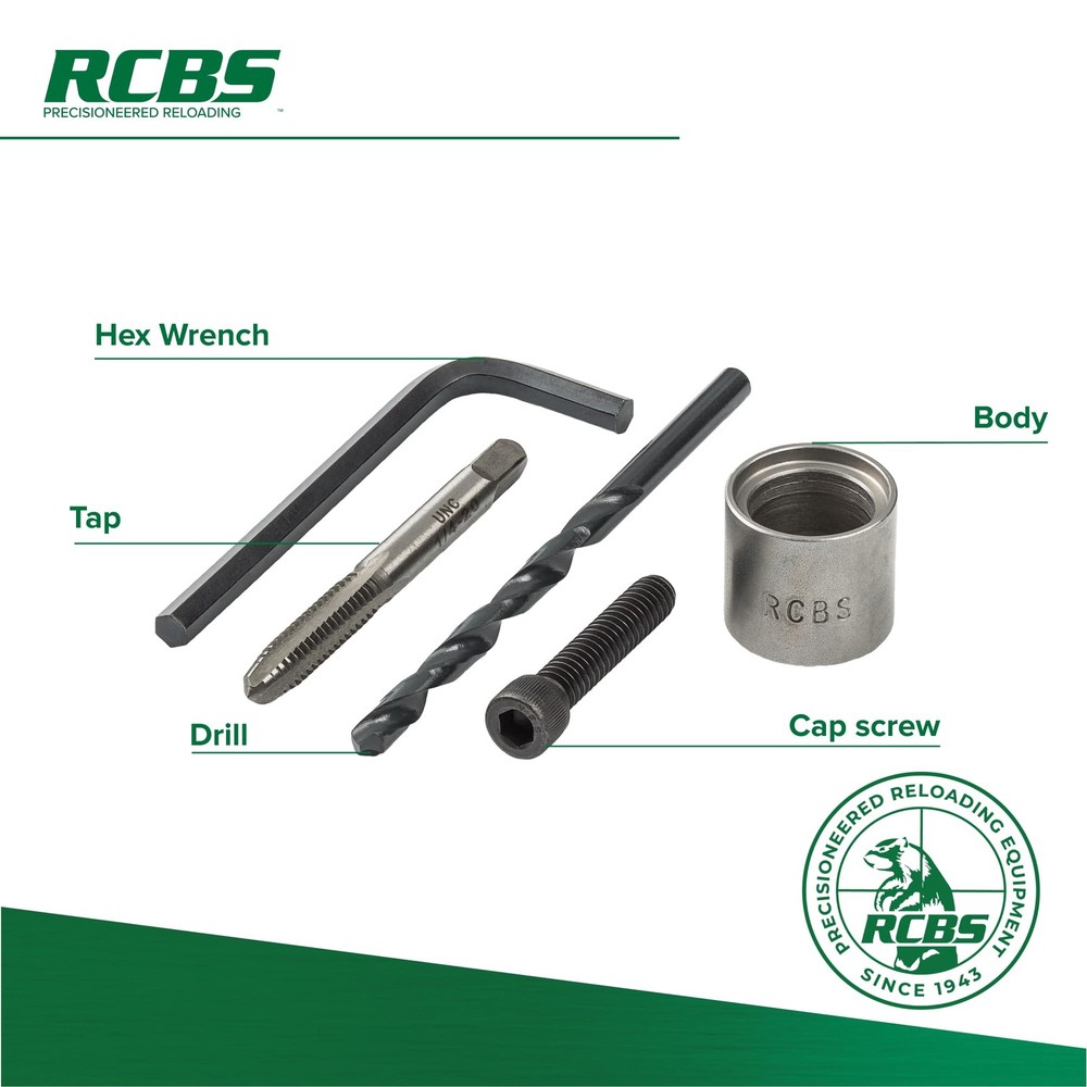 RCBS Stuck Case Remover Kit, Complete Kit for Removing Stuck Cases from