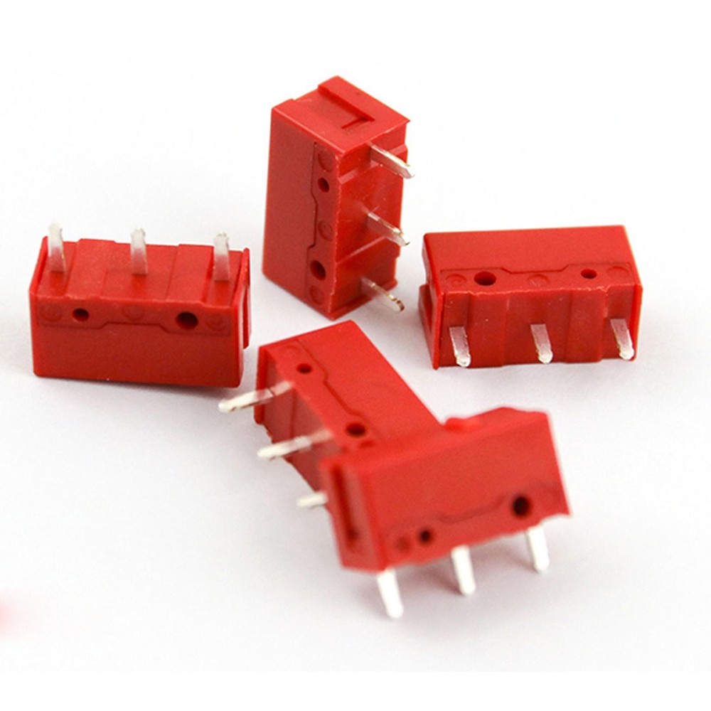 5Pcs Button Switch Mouse Microswitch For Logitech G700 G502 Gaming Mice 3-Pins
