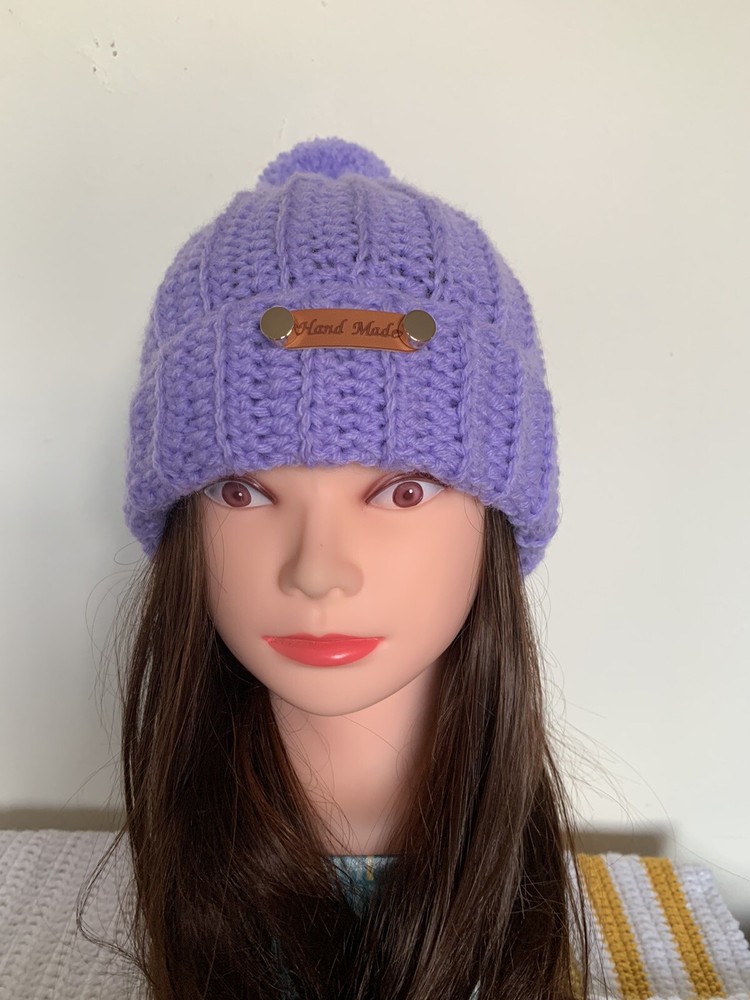 Handmade crochet beanie