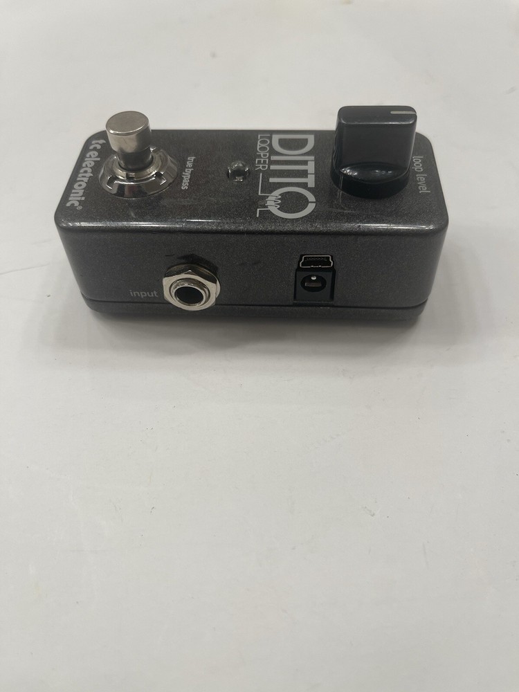TC Electronic Ditto Looper Sampler Mini Compact True Bypass Guitar Effect Pedal
