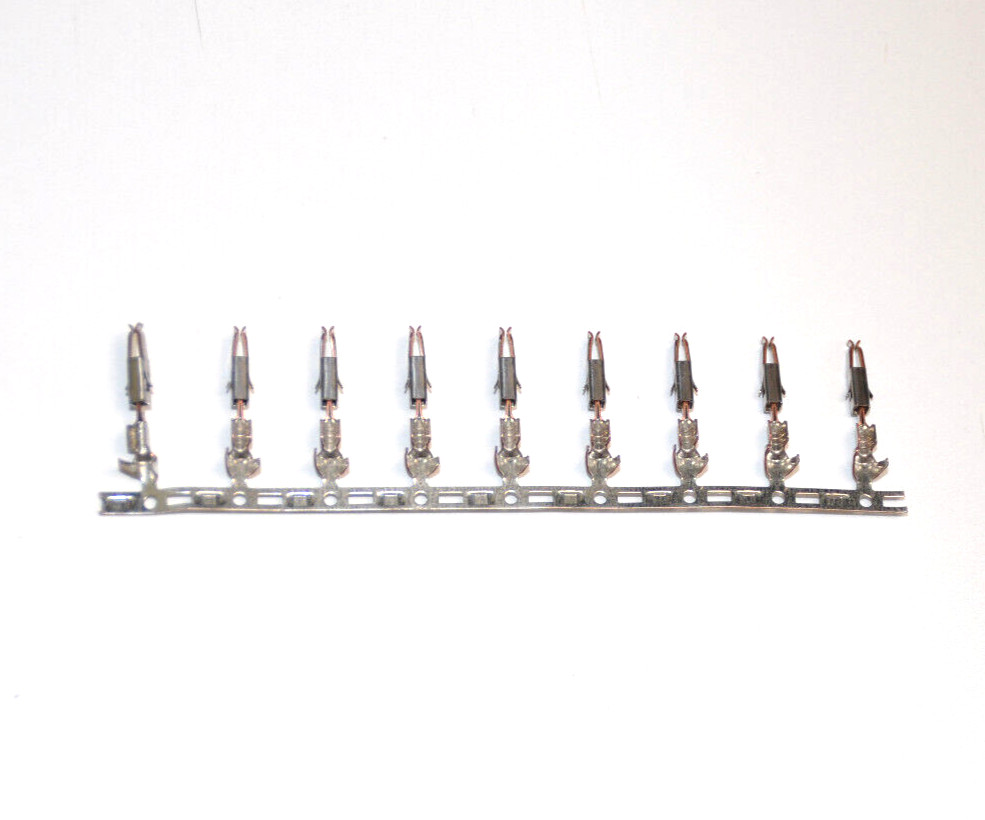 10pcs mini ISO contacts, pin, micro timer miniISO, crimp car auto HiFi Navi