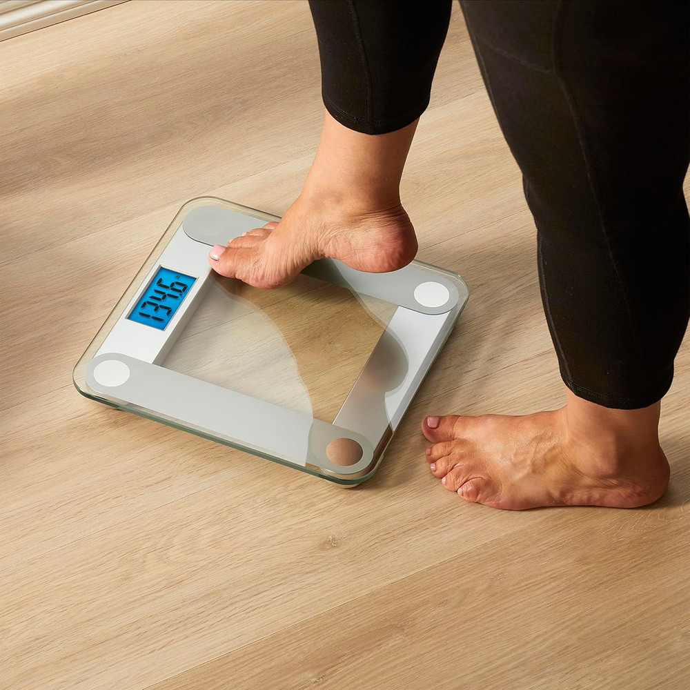 Eat Smart Digital Bathroom Scale with Extra Large Easy to Read Lighted Display,