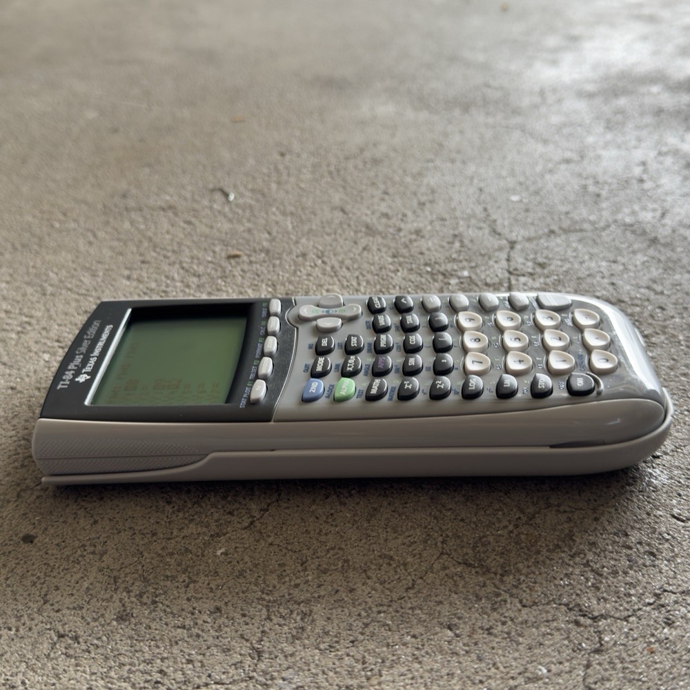 Texas Instruments TI-84 Plus Silver Edition Graphing Calculator Silver TESTED
