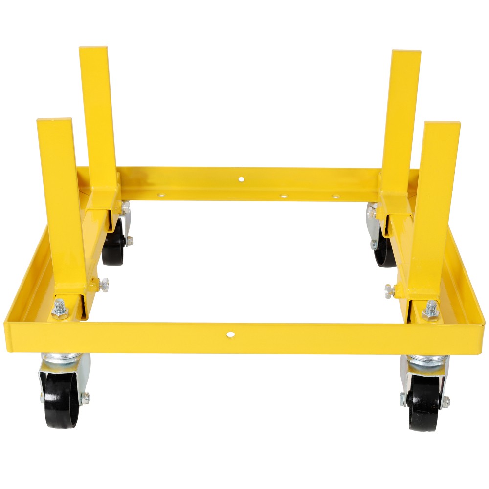 750 lb Rolling Engine Stand Adjustable Width & Length Includes 2 Buckle Straps