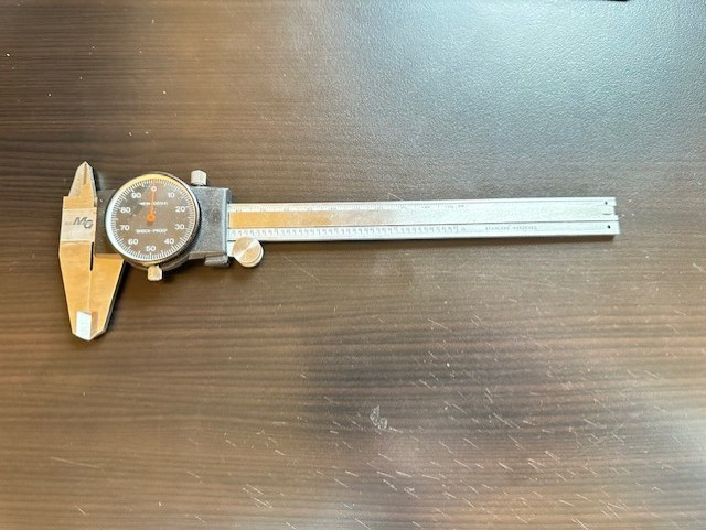 MG Manual Precision Dial Caliper Stainless Hardened