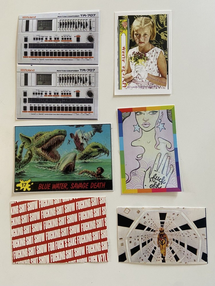 various stickers