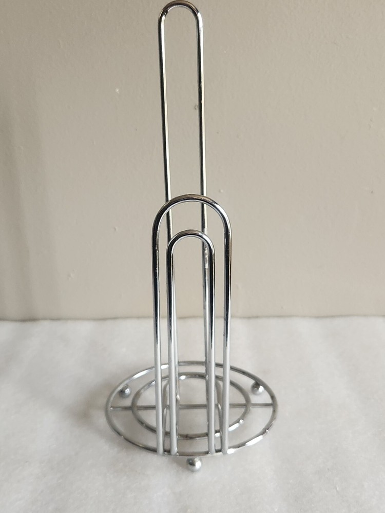 Paper Towel Roll Holder • Chrome Decorative